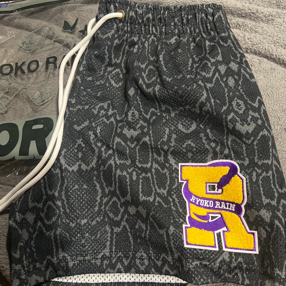 Ryoko Rain Black Mamba Shorts